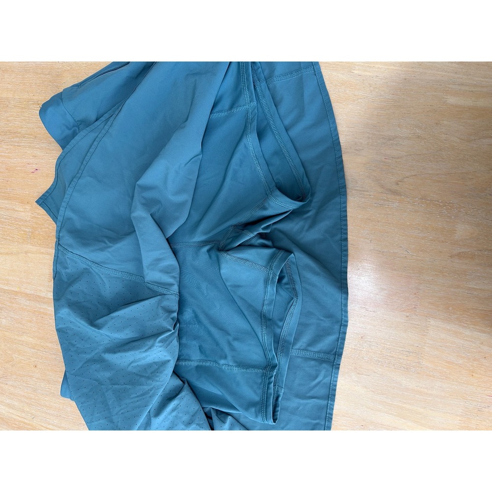 Avia Womens Teal Blue Active Skort Perforated Pleated XL 16-18 Tennis Golf Gym - Picture 11 of 11